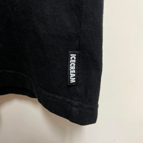 Billionaire Boys Club BBC ICE CREAM Mountain Exploration Black Crew T Shirt - Picture 3 of 5